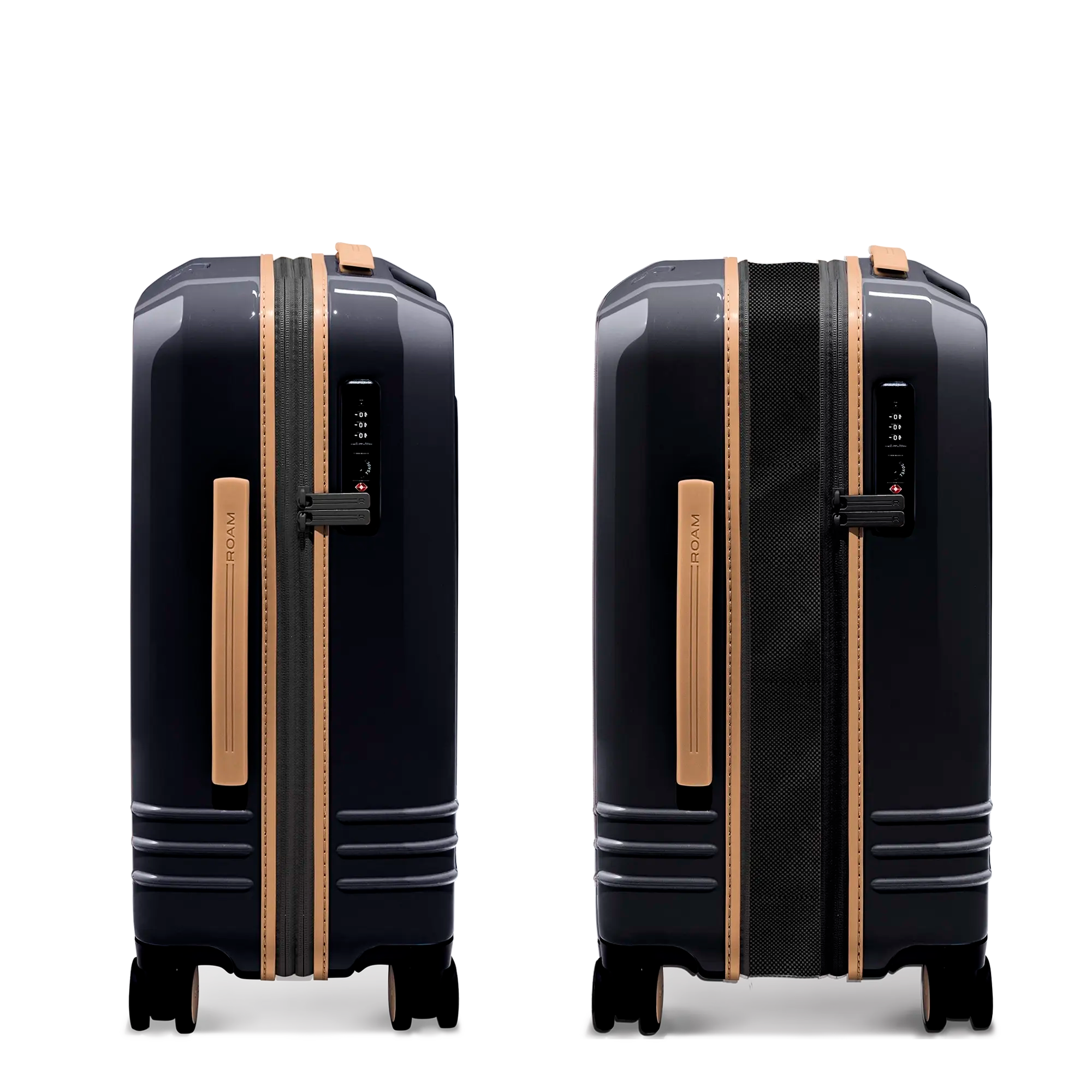 Expandable feature provides up to 30% more packing capacity – pack more for an extended stay.