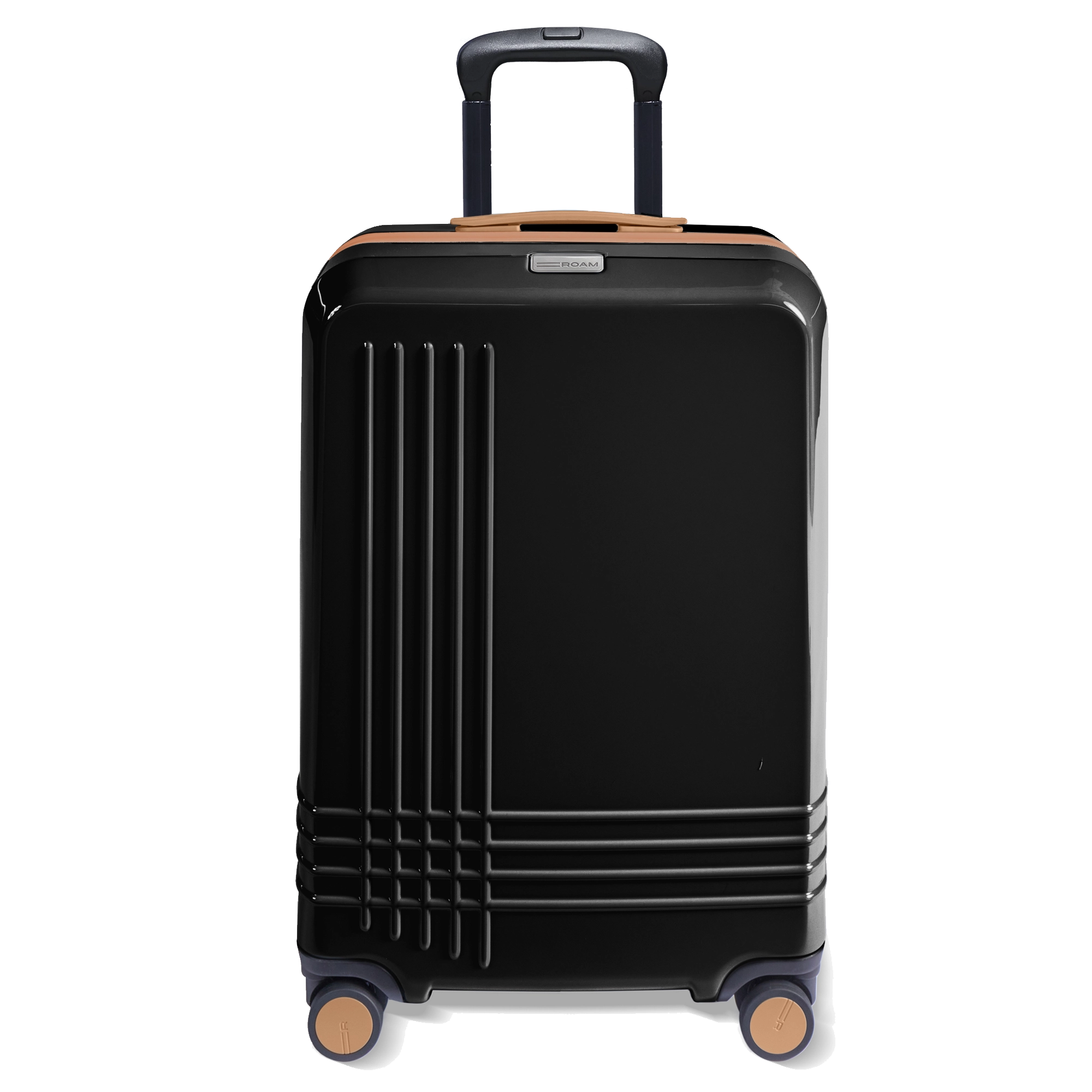 Chamfered edges provide a sleek look and allow cases to easily fit in the overhead compartment. 