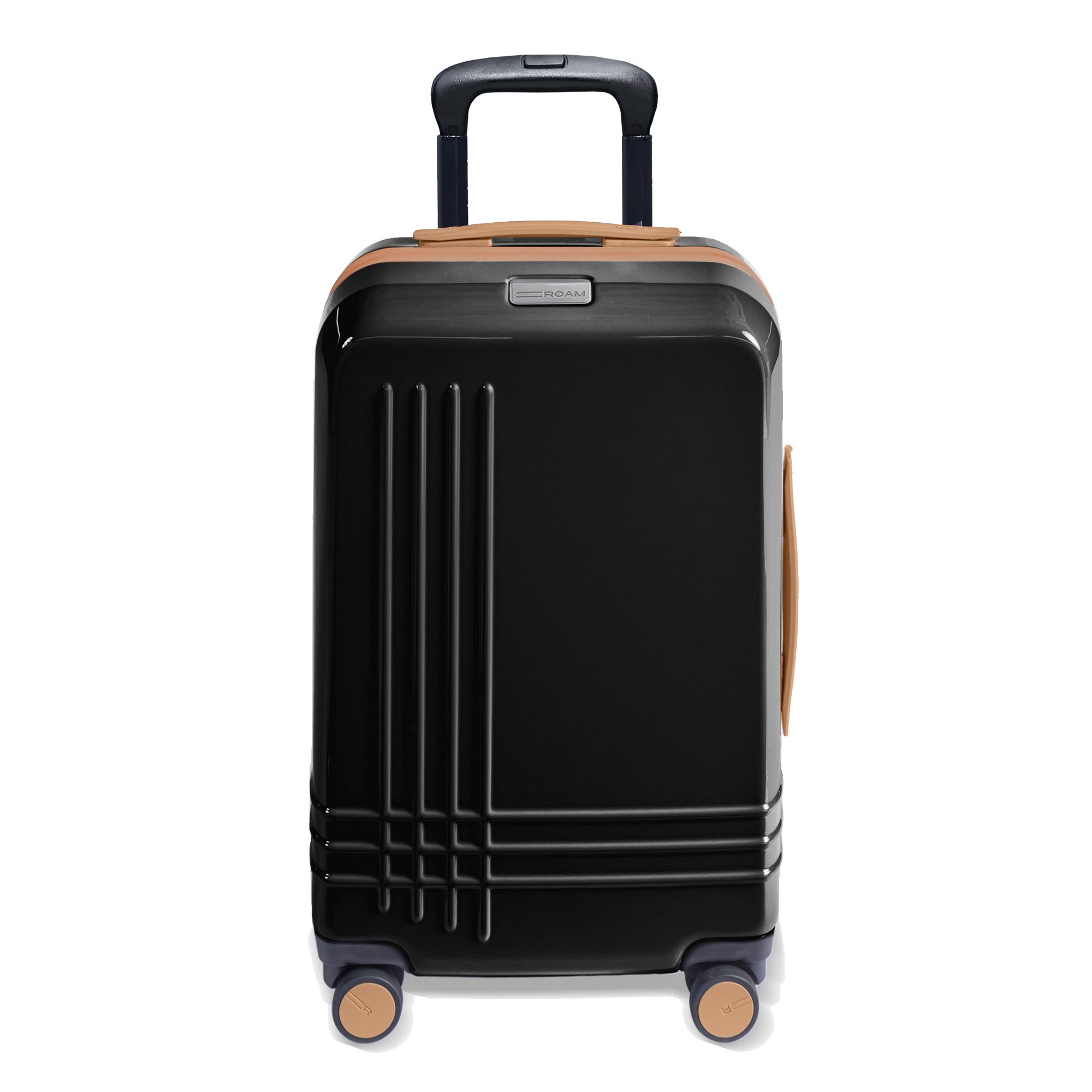 Chamfered edges provide a sleek look and allow cases to easily fit in the overhead compartment. 