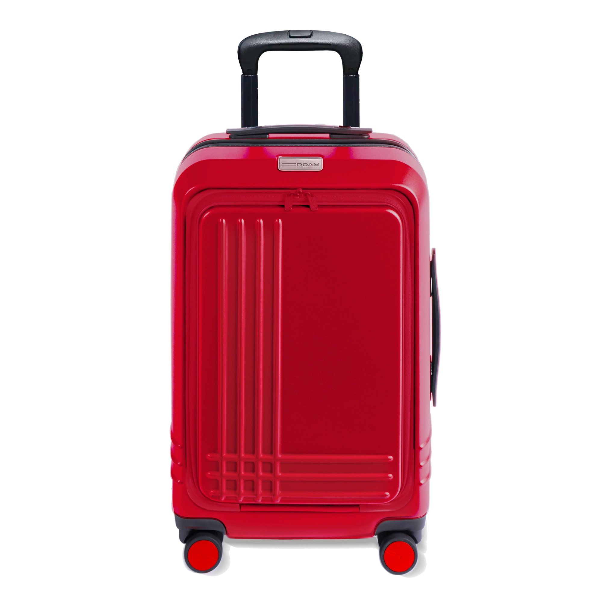 Chamfered edges provide a sleek look and allow cases to easily fit in the overhead compartment. 