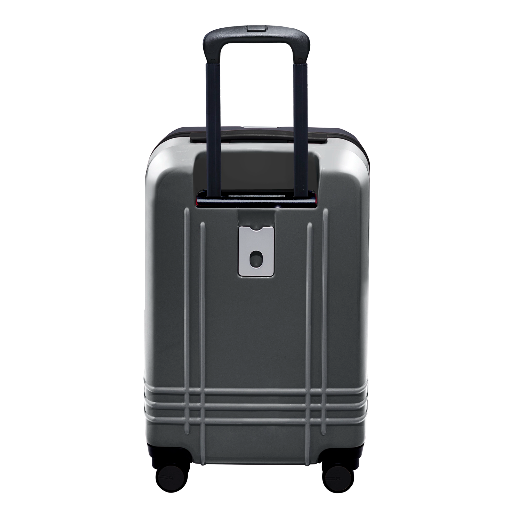 Every bag comes with the option for a free monogram on the ID plate which contains a slot for your contact information