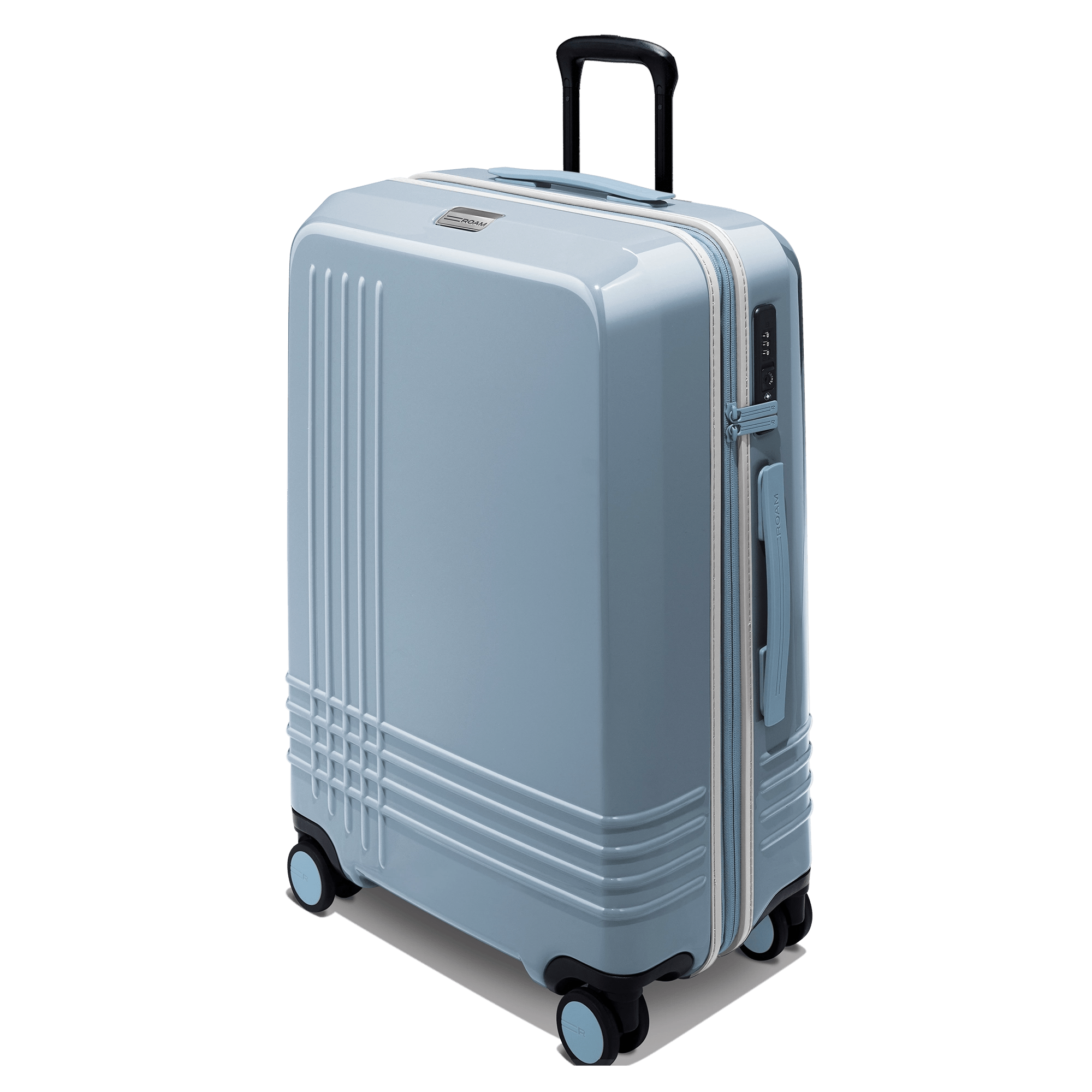 Roam cases are made with 50% recycled, ultra-lightweight polycarbonate to optimize strength and resilience.