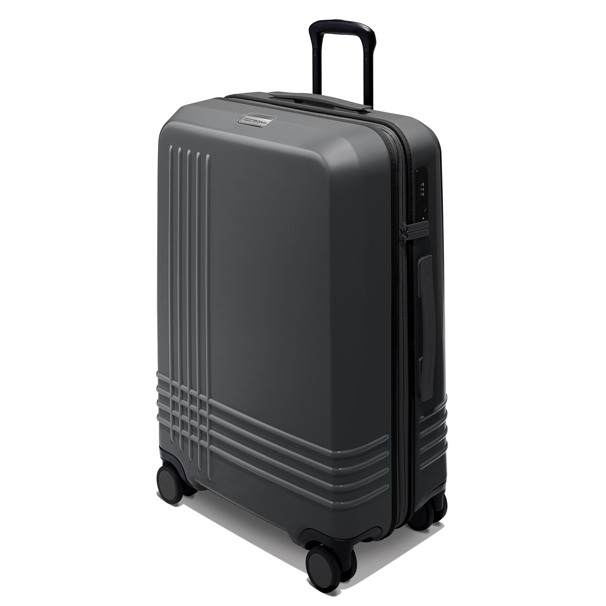 Roam cases are made with 50% recycled, ultra-lightweight polycarbonate to optimize strength and resilience.