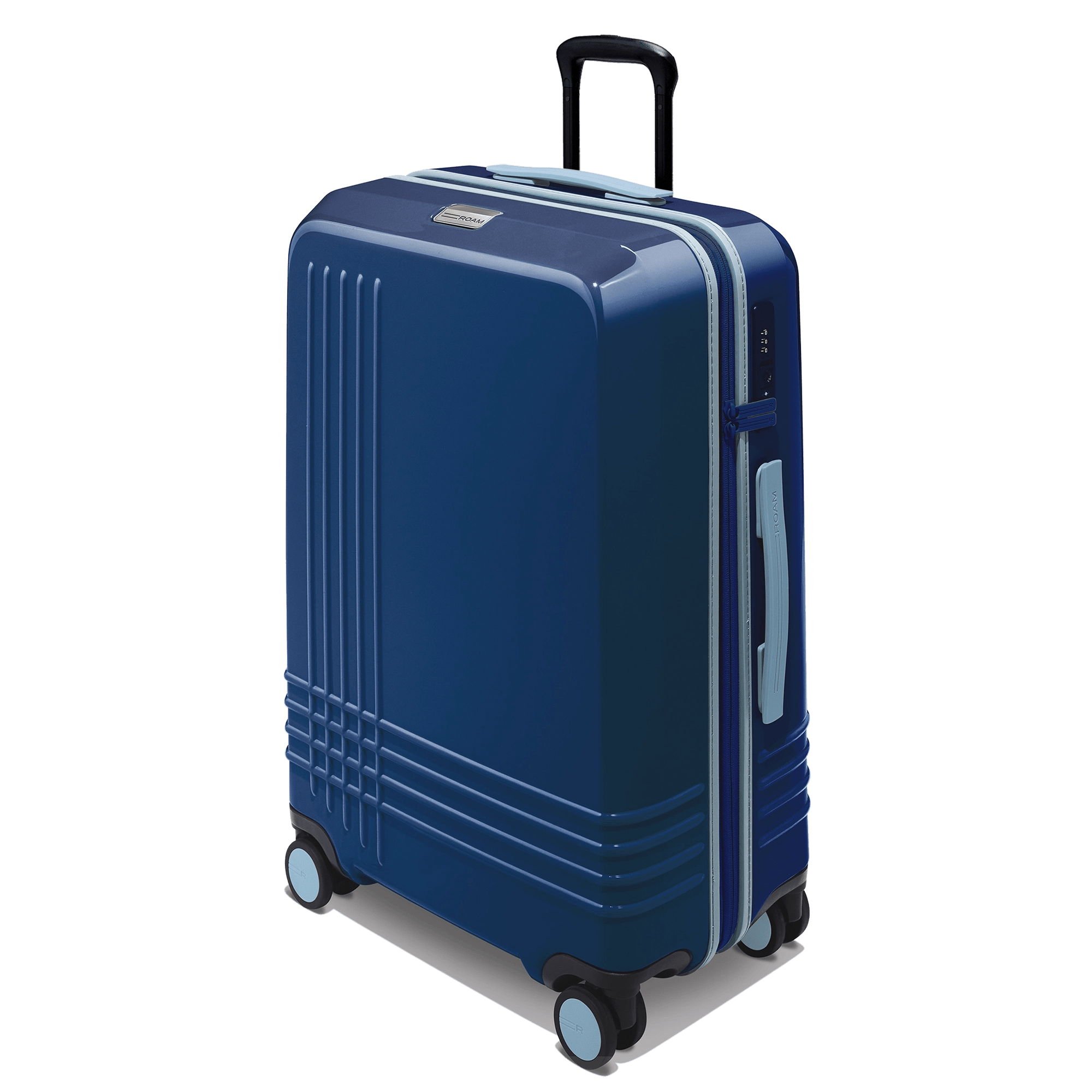 Roam cases are made with 50% recycled, ultra-lightweight polycarbonate to optimize strength and resilience.