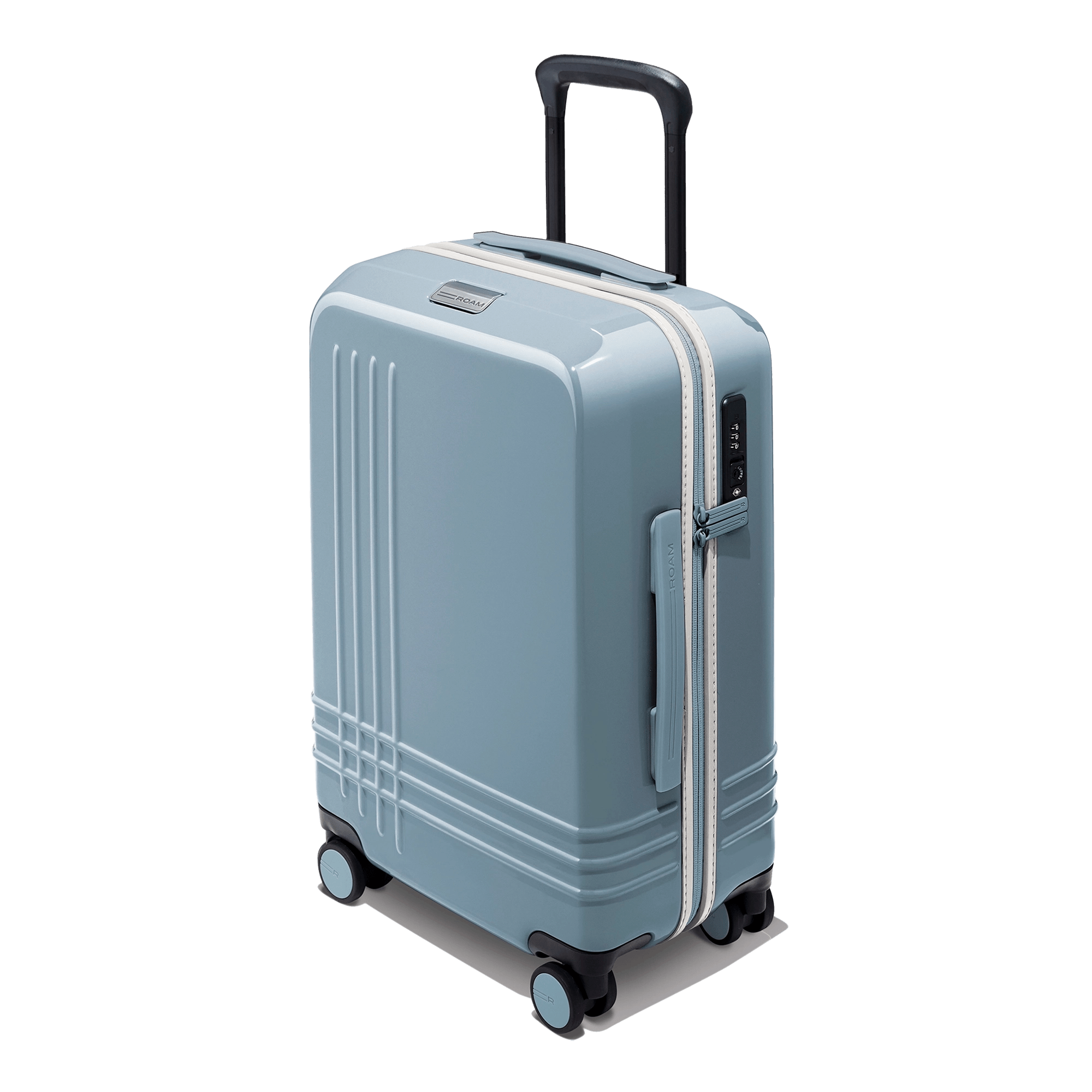 Roam cases are made with 50% recycled, ultra-lightweight polycarbonate to optimize strength and resilience.