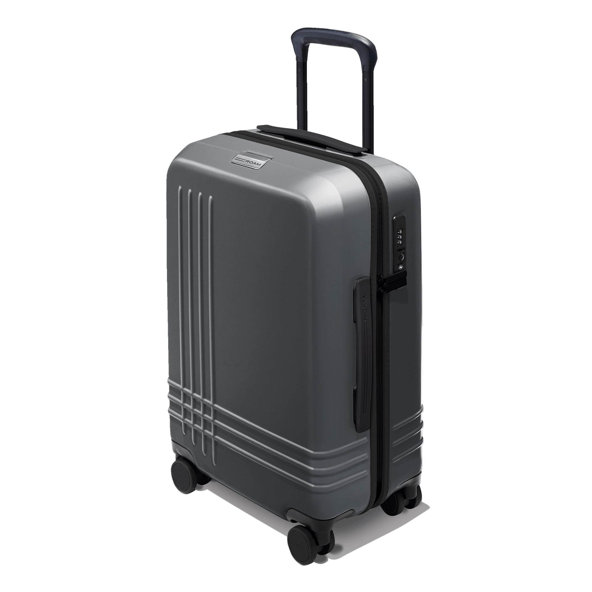 Roam cases are made with 50% recycled, ultra-lightweight polycarbonate to optimize strength and resilience.