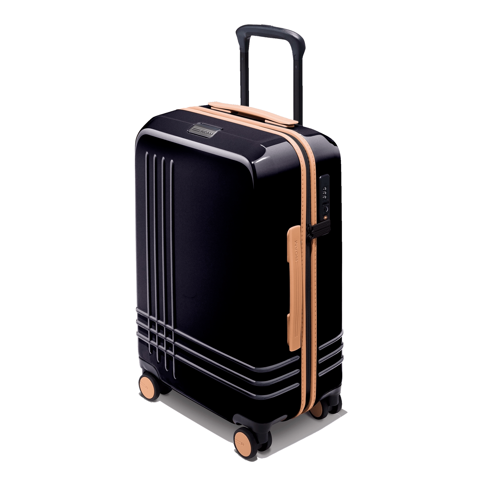 Roam cases are made with 50% recycled, ultra-lightweight polycarbonate to optimize strength and resilience.