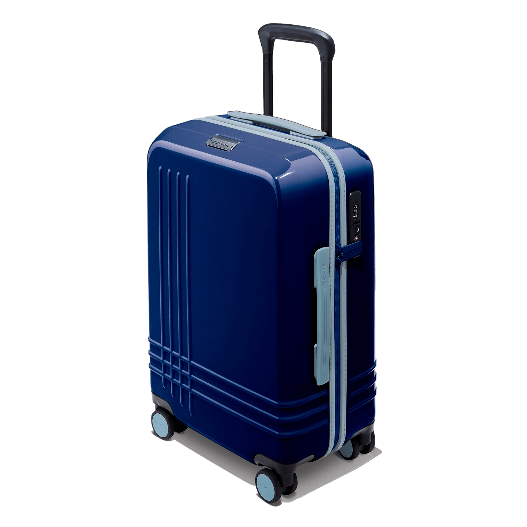 Roam cases are made with 50% recycled, ultra-lightweight polycarbonate to optimize strength and resilience.