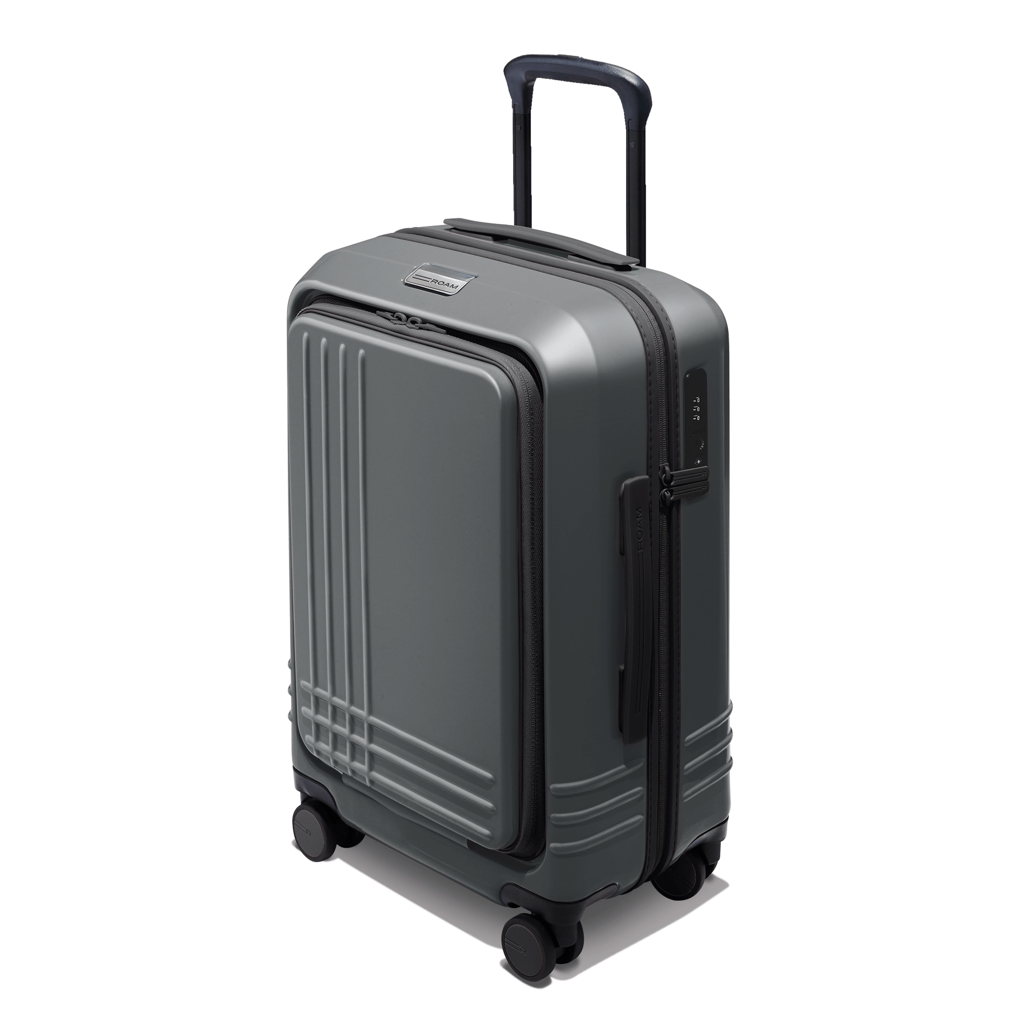 Roam cases are made with 50% recycled, ultra-lightweight polycarbonate to optimize strength and resilience.