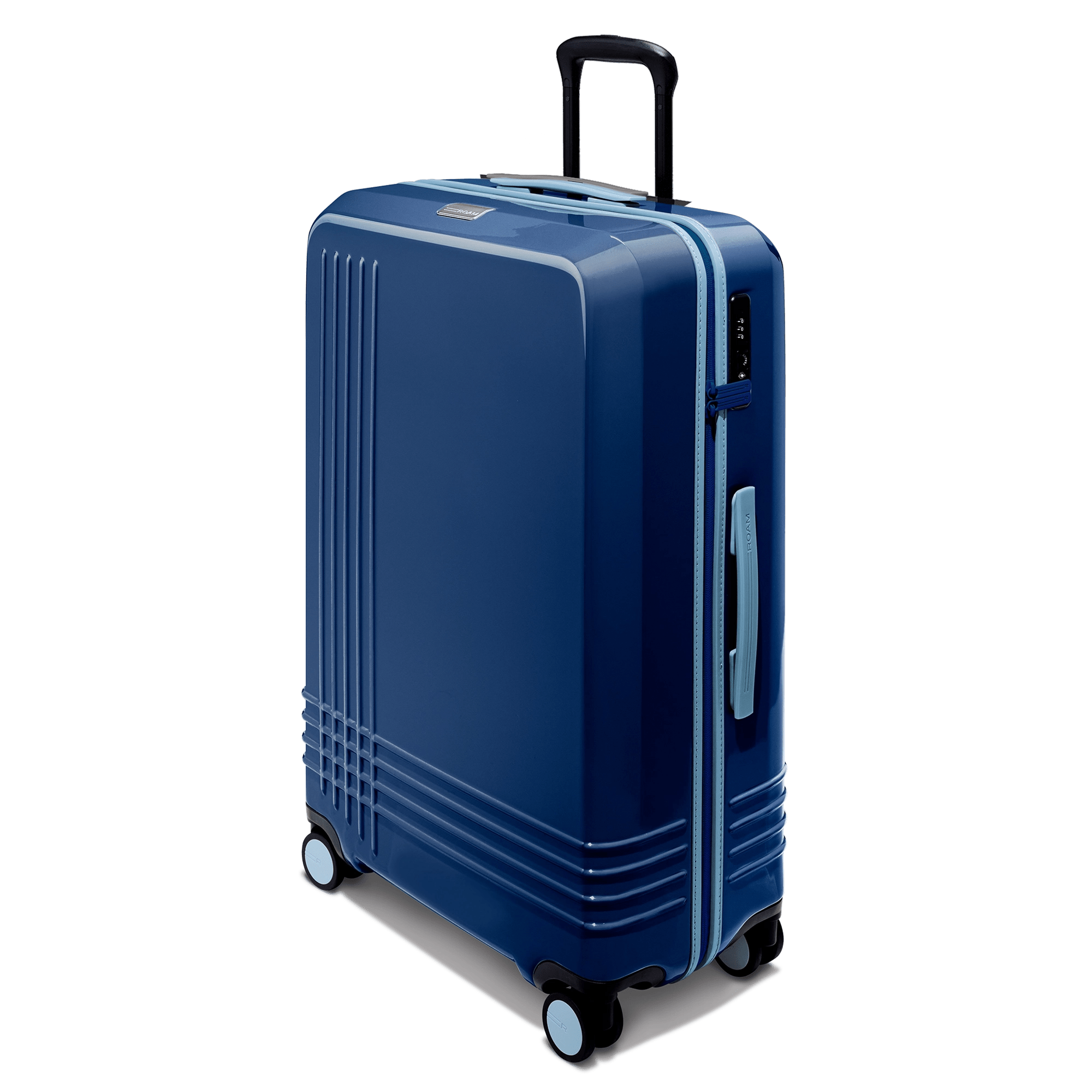 Roam cases are made with 50% recycled, ultra-lightweight polycarbonate to optimize strength and resilience.