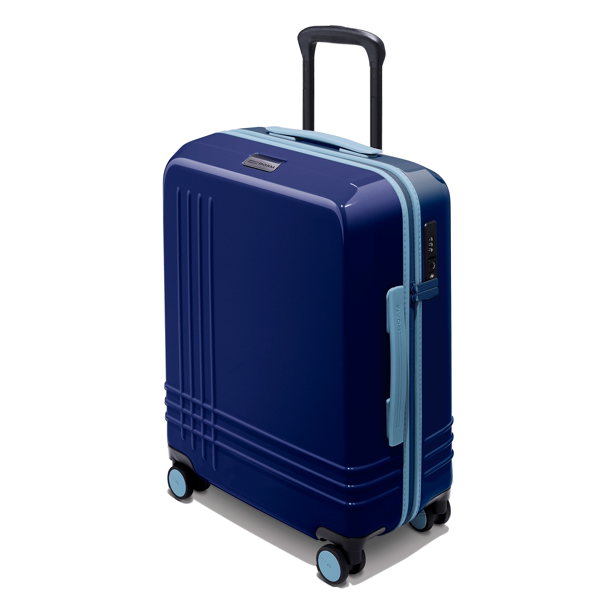 Roam cases are made with 50% recycled, ultra-lightweight polycarbonate to optimize strength and resilience.