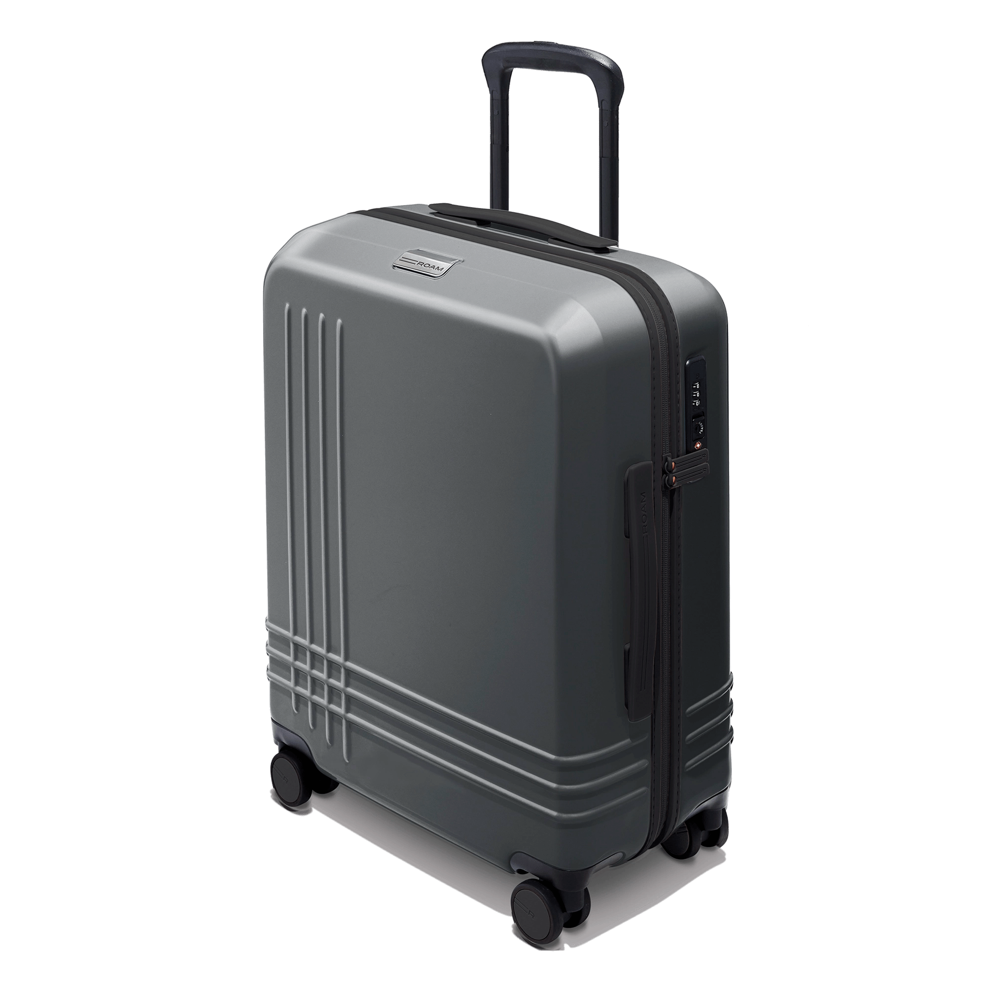 Roam cases are made with 50% recycled, ultra-lightweight polycarbonate to optimize strength and resilience.