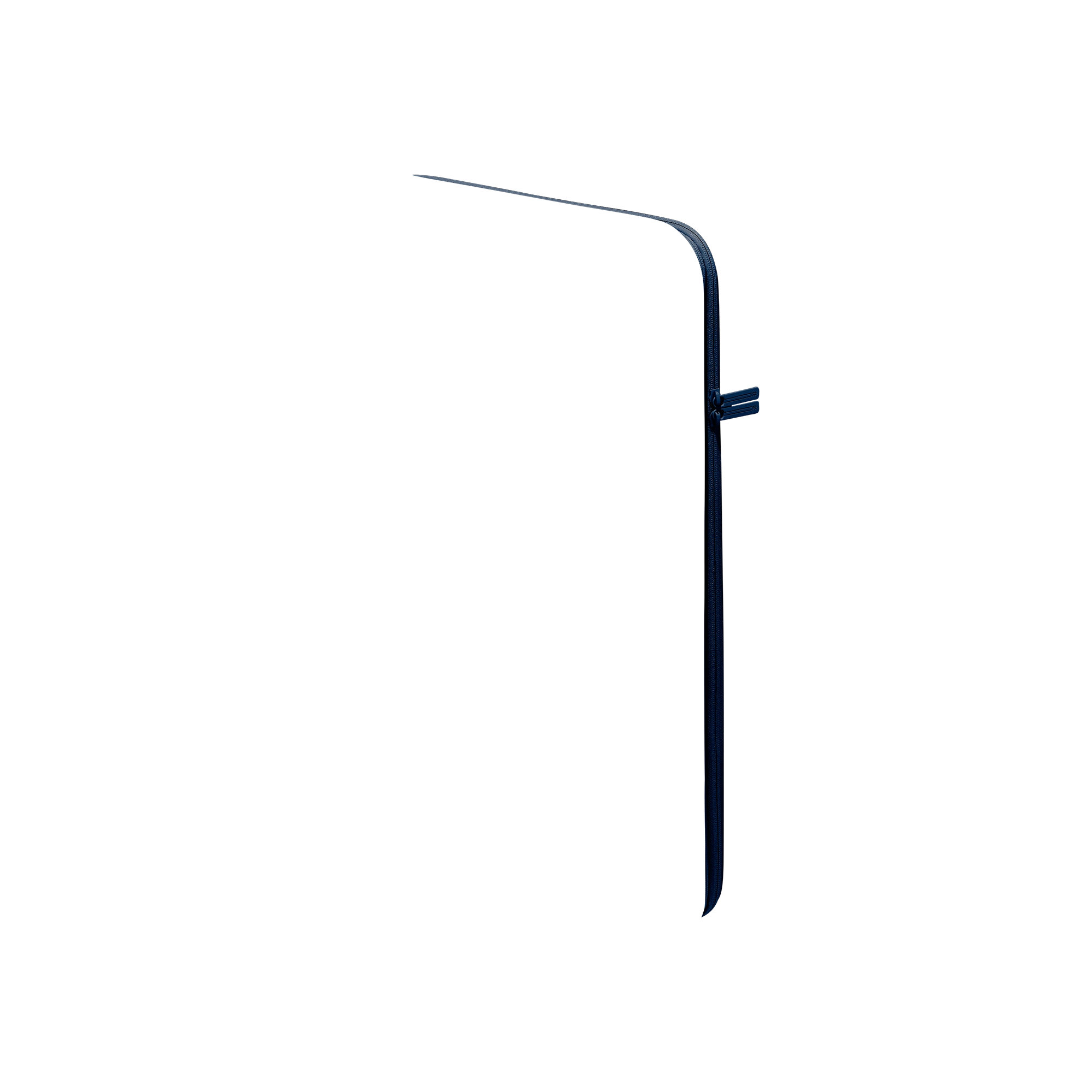 zipper standard in navy