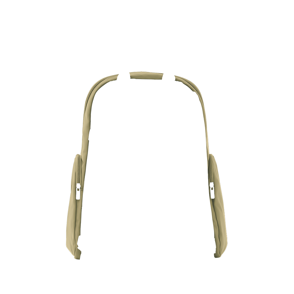 backpack continental side panel in venetian green