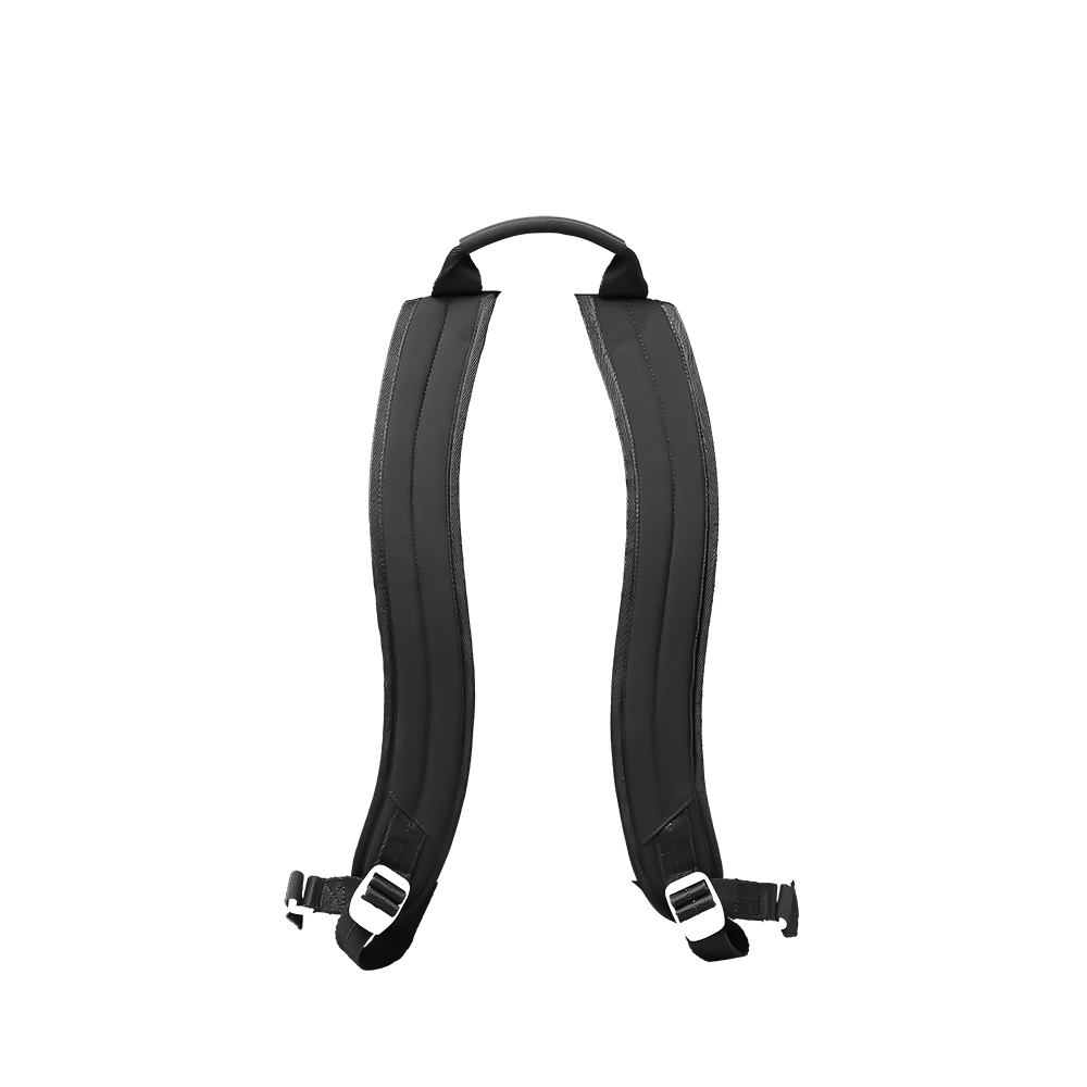 backpack continental straps in kyoto black