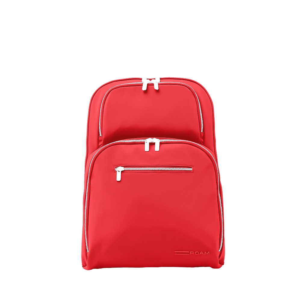 backpack continental front panel in rio fire