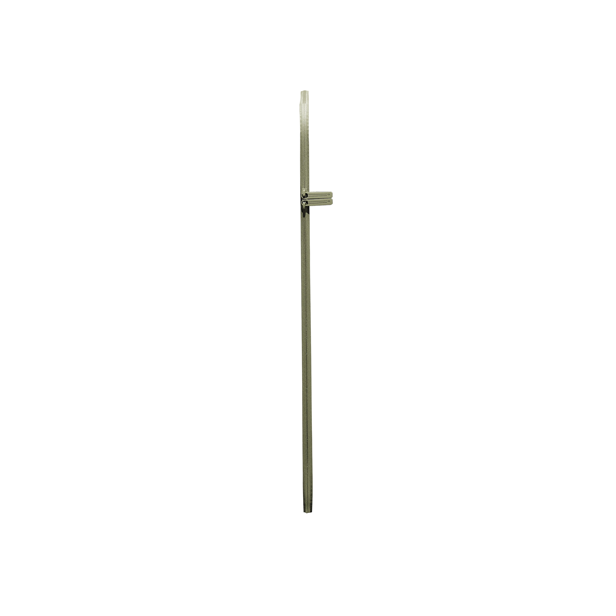 zipper standard in venetian green