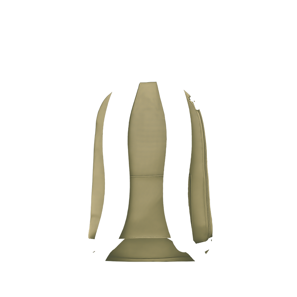 backpack metropolitan back panel in venetian green