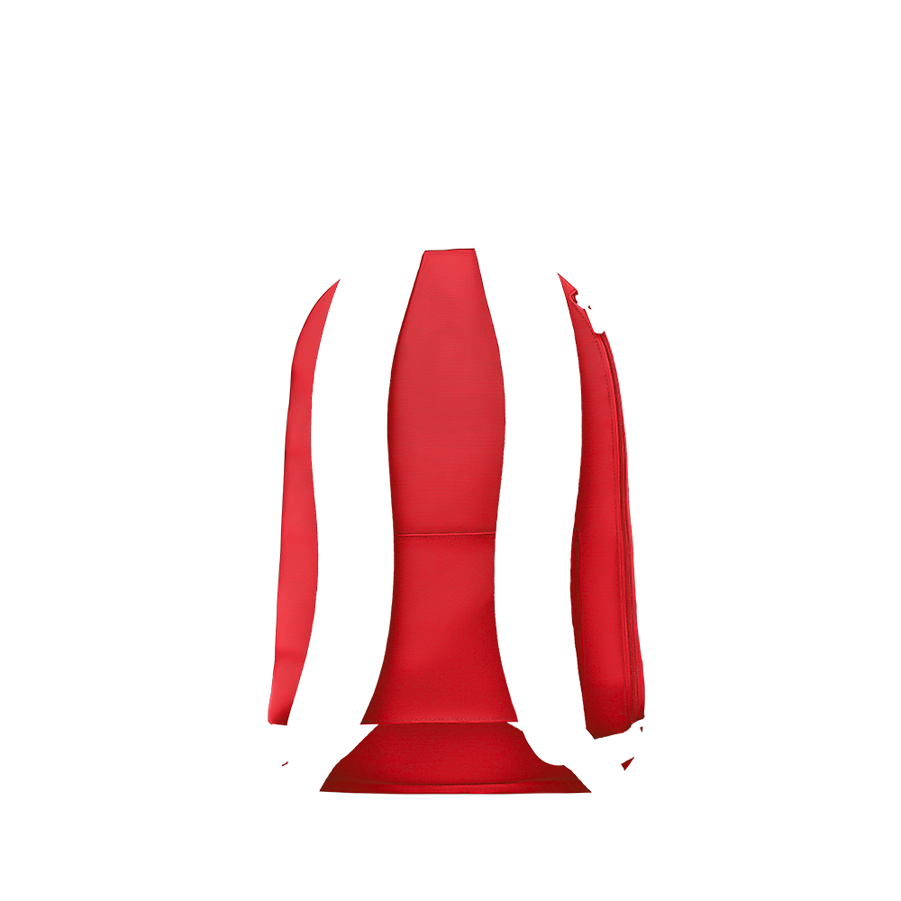 backpack metropolitan back panel in rio fire